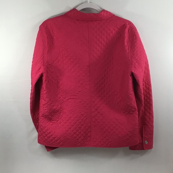 ”CHICO’S LIGHTWEIGHT ROSE QUILTED JACKET” - Picture 8 of 9